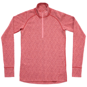 T-shirt fonctionnel femme Devold Signature Silk 230 Zip Wmn rose Apricot