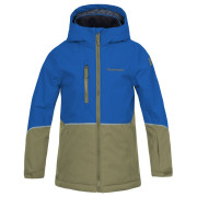 Veste de ski enfant Hannah Anakin Jr bleu / vert skydiver/burnt olive