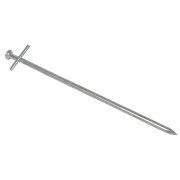 Jeu de piquets Bo-Camp Rock peg - Tarzan 17cm 10x argenté