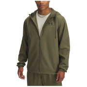 Veste homme Under Armour Rival Wvn Windbreaker vert foncé MarineODGreen/MarineODGreen/Black