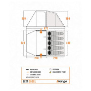 Tente Vango Beta 550XL