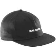 Casquette Salomon Cap Flat noir DEEP BLACK