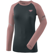 T-shirt femme Dynafit Alpine Pro Long Sleeve Shirt Women rose / noir Blueberry/Mokarosa