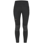 Leggings femmes Fjällräven Abisko Trekking Tights Pro W vert Black-Iron Grey