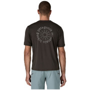 T-shirt homme Patagonia Men's Capilene Cool Daily Shirt - Spoke Stencil