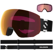 Masques ski Salomon Radium Pro Sigma (And Extra Lens) noir / gris Black