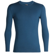 T-shirt homme Icebreaker Mens 260 Tech LS Crewe bleue PrussianBlue