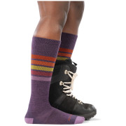 Chaussettes hautes femme Darn Tough Snowburst Otc Midweight With Cushion
