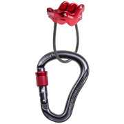 Système d'assurage Ocún Belay Set Eagle Screw/Hurry rouge Red