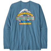 T-shirt homme Patagonia Long-Sleeved Great Waves Responsibili-Tee