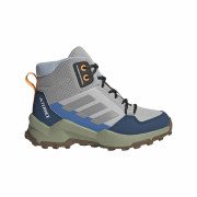 Chaussures enfant Adidas Terrex Ax4R Mid K Grey gris Gretwo/Refsil/Globlu