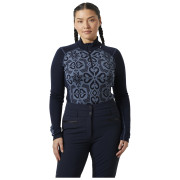 T-shirt fonctionnel femme Helly Hansen W Lifa Merino Midw Gra 1/2 Zip
