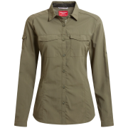 Chemise femme Craghoppers NosiLife Adventure Long Sleeved Shirt III green Wild Olive