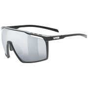 Lunettes Uvex MTN PERFORM vert BLACK MAT/MIR.SILVER