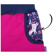 Pantalon softshell enfant Unuo bez zateplení vzor