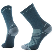 Chaussettes homme Smartwool Hike Light Cushion Crew bleu / blanc twilight-pewter