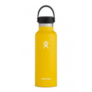 Bouteille isotherme Hydro Flask Standard Mouth 18 oz jaune / noir Sunflower