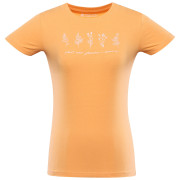 T-shirt femme Alpine Pro Norda orange peach