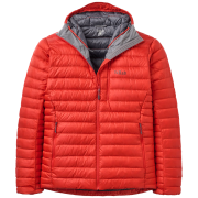 Veste homme Rab Microlight Alpine Down Hoody rouge Dark Horizon