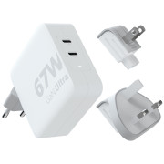 Chargeur Xtorm 67W GaN-Ultra Travel Charger + USB-C PD Cable blanc white