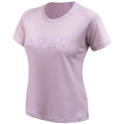 T-shirt fonctionnel femme Sensor Merino Blend Elements violet mystic violet