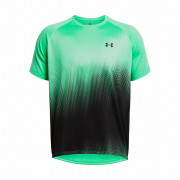 T-shirt fonctionnel homme Under Armour Tech Fade SS vert / noir VaporGreen/Black