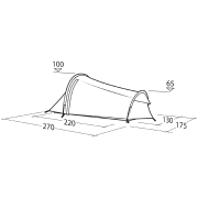 Tente de randonnée Robens Cress 2 Pro