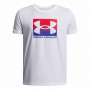 T-shirt enfant Under Armour B BOXED SPORTS UPDATE SS blanc White