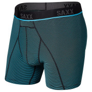 Caleçon Saxx Kinetic Light-Compression Mesh Bb bleue cool blue mini stripe