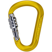 Mousqueton Skylotec Tondo SG (screw gate) gris / jaune Mustard/Silver