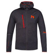 Sweat-shirt homme Hannah Niro Hoody noir anthracite mel
