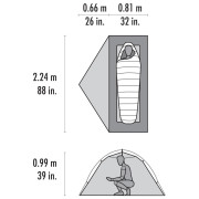 Tente ultra-légère MSR Hubba Hubba LT 1P