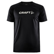 T-shirt homme Craft CORE Unify Logo vert Black