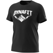 T-shirt homme Dynafit Graphic Co M S/S Tee blanc / noir Black