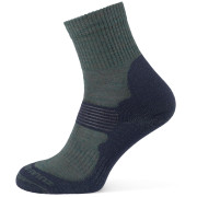 Chaussettes Zulu Merino Men vert / noir