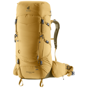 Sacs à dos homme Deuter Aircontact Core 50+10 brun clair savanna-nori
