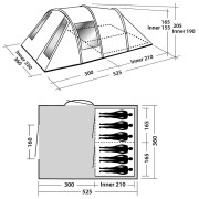 Ensemble tente Easy Camp Tempest 600