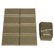 Coussin de siège de randonnée Tatonka Foldable Seat Mat 26 X 34Cm vert olive