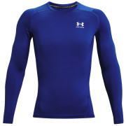 T-shirt fonctionnel homme Under Armour HG Armour Comp LS bleue Royal//White