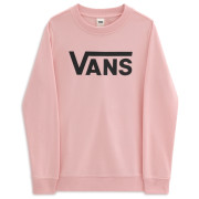 Sweat-shirt femme Vans Wm Classic V Crew rose PowderPink