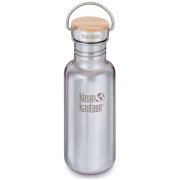 Bouteille en acier inoxydable Klean Kanteen Reflect w/Bamboo Cap 532 ml argenté MirroredStainless