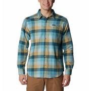 Chemise homme Columbia Cornell Woods™ Flannel Long Sleeve Shirt bleu / jaune Stone Blue Buffalo Check