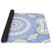 Tapis Yoga Yate Yoga Mat přírodní guma bleu / vert