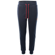 Pantalons de survêtement enfant Bejo Tiagos II Jrb noir / rouge DarkSapphire/ChineseRed