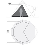 Moustiquaire Robens Universal Tipi Mosquito Inner