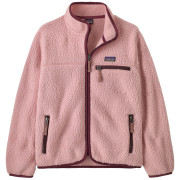 Sweatshirt enfant Patagonia K's Retro Pile Jacket - Fuzzy Mauve rose Fuzzy Mauve