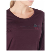 T-shirt femme Icebreaker Women`s Tech Lite LS Low Crewe