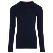 T-shirt fonctionnel enfant Icebreaker K 200 Oasis LS Crewe Midnight Navy bleu foncé Midnight Navy