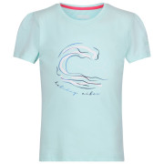 T-shirt enfant Regatta Bosley VII bleu clair Bleached Aqua