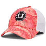 Casquette Under Armour Iso-chill Driver Mesh Adj orange Playful Peach / / White
